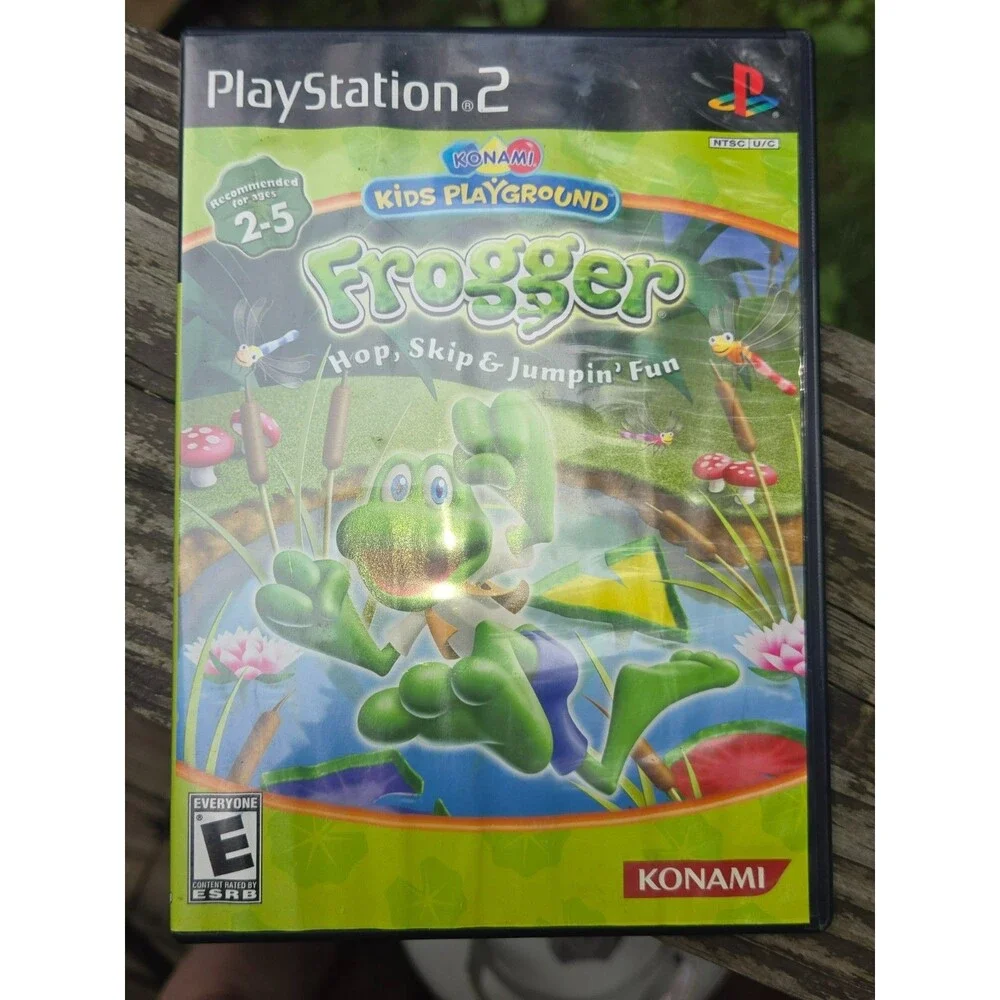 Konami Kids Playground: Frogger Hop, Skip & Jumpin' Fun (Sony PlayStation 2,...